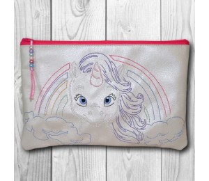 Stickdatei - Baby Unicorn LineArt 7